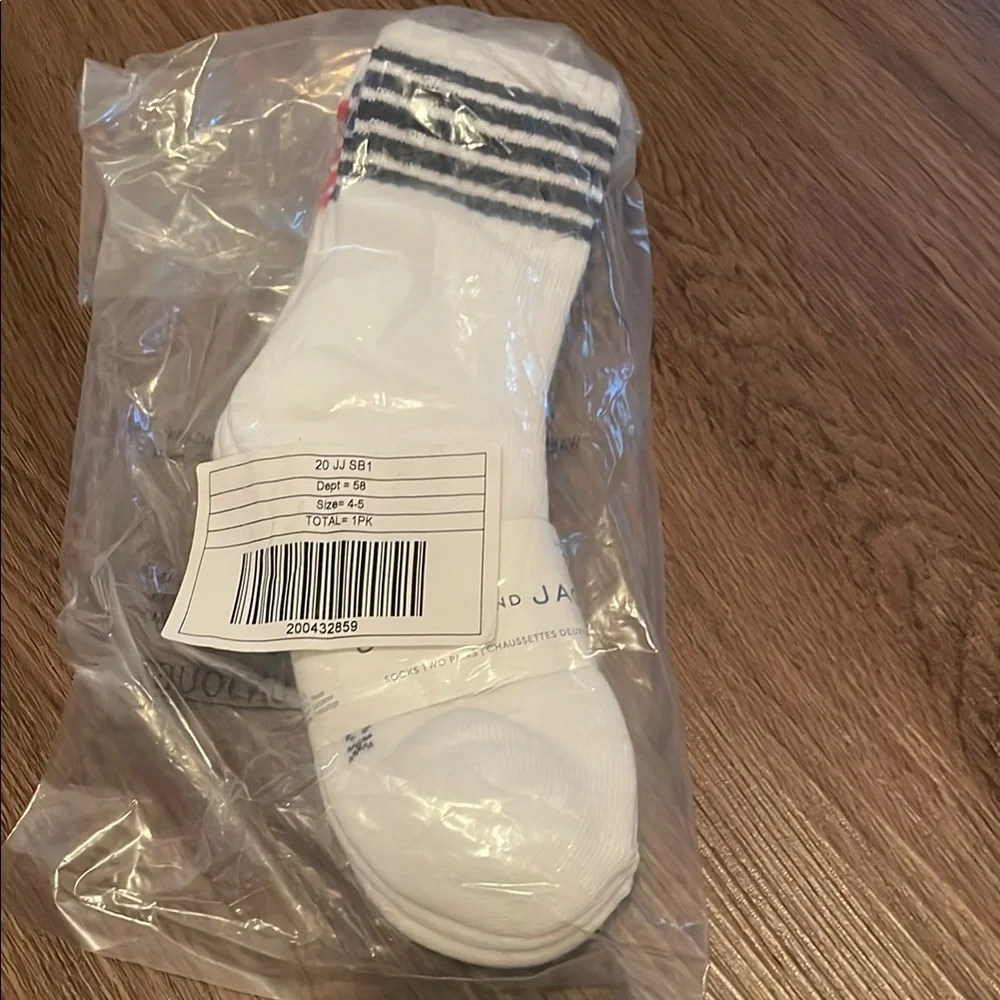 Janie and Jack socks Size 4/5 NWT